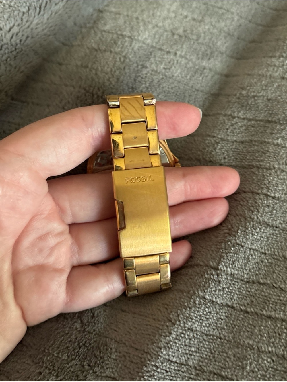 Fossil Gold SS Watch - Picture 3 of 3